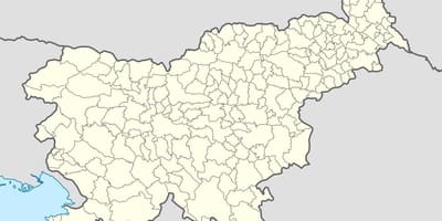 Словенія розташування карті 